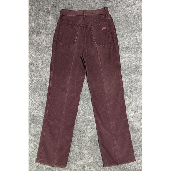 Vintage CHIC by H.I.S. Mauve Corduroy Pants Women’s 12 Pink High Waisted 70’s - Picture 1 of 15
